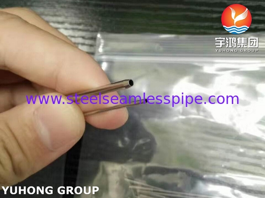 Stainless Steel 304 Custom Kapiler Electrode Tube untuk Baterai Lithium