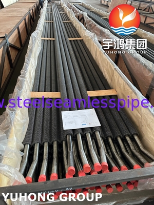 Tabung Pengelasan Frekuensi Tinggi Serrated Fin Tube ASTM A213 T11 Untuk Tungku Dan Pemanas