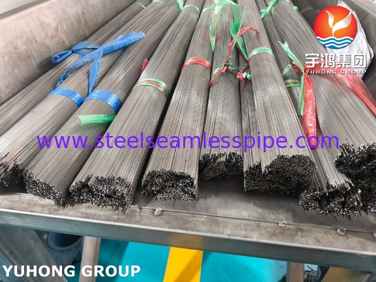 Tabung Kapiler Medis Stainless Steel yang Terseludup Untuk Instrumen Bedah ISO9626 SS304