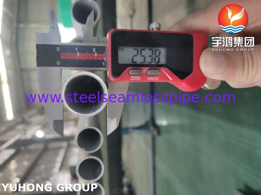 Pipa Penukar Panas Mulus Baja Tahan Karat ASTM A213 TP347