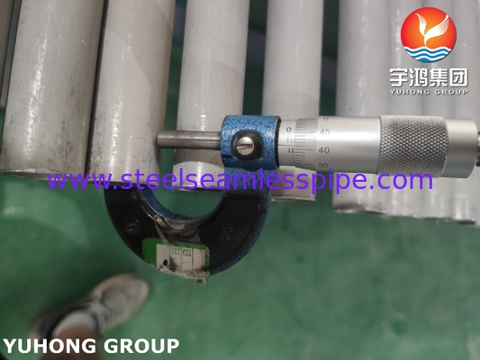 Pipa Penukar Panas Mulus Baja Tahan Karat ASTM A213 TP347