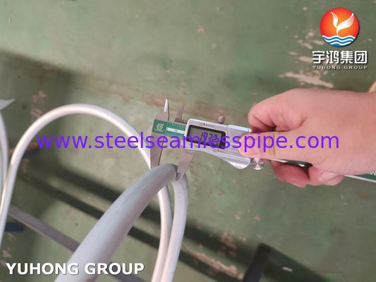 ASTM A213 TP304 Tabung U-Bend tanpa jahitan untuk boiler, superheater dan penukar panas