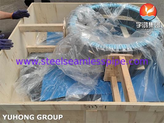 Flensa Leher Las Baja Karbon ASTM A105 - Seri B16.47 B, Kelas 300/600, Sambungan Pipa