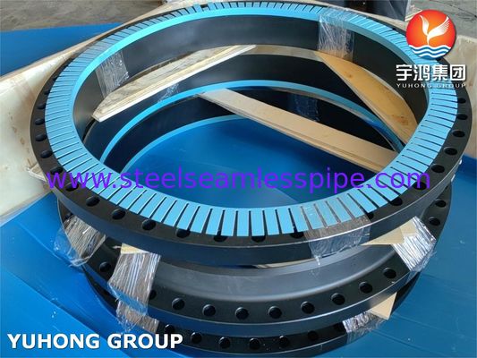 Flensa Leher Las Baja Karbon ASTM A105 - Seri B16.47 B, Kelas 300/600, Sambungan Pipa
