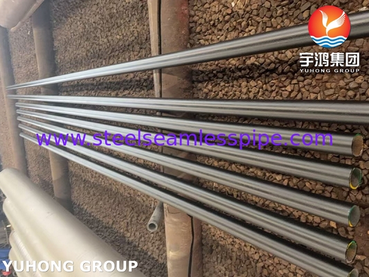 ASTM A335 / ASME SA335 P9 Baja Alloy Pipe Seamless Black Painting Beveled End