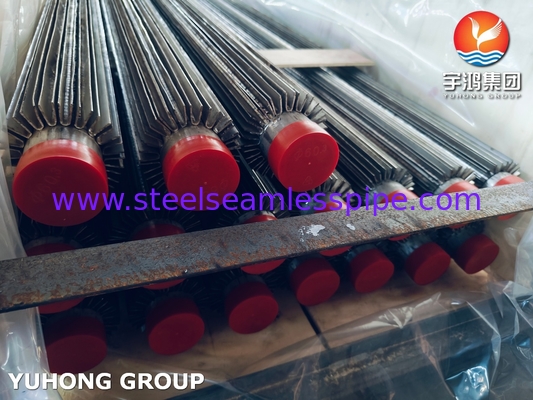 ASTM A213 TP316L Longitudinal Weding Fin Tube Untuk Oil Coolers Refrigeration Systems