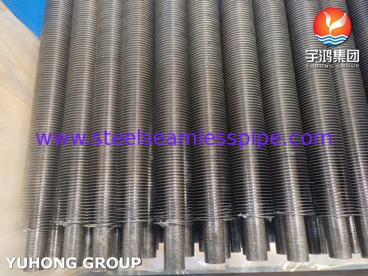 Karbon Steel ASTM A179 G Tipe Embedded Fin Tube Untuk Air Cooler