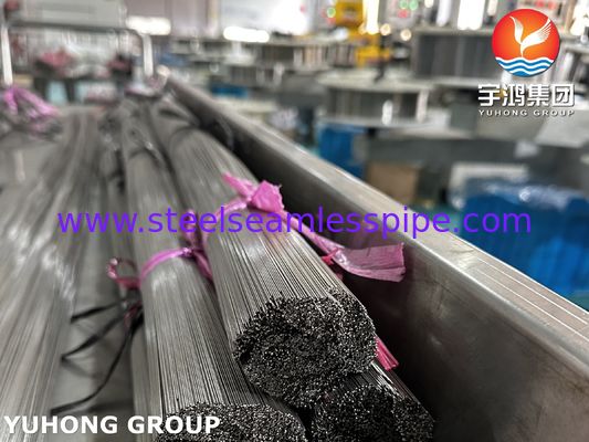 Tabung Hipodermik Baja Tahan Karat Presisi Tinggi Untuk Injeksi Medis ISO9626 SUS304