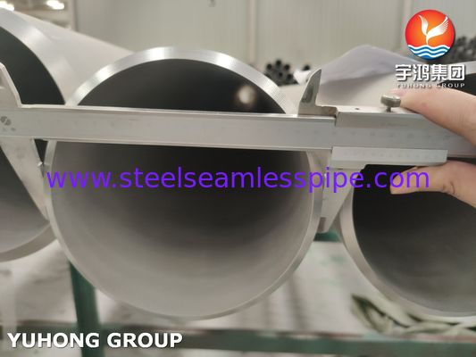 ASTM A790 S31803 pipa stainless steel dupleks untuk proyek industri