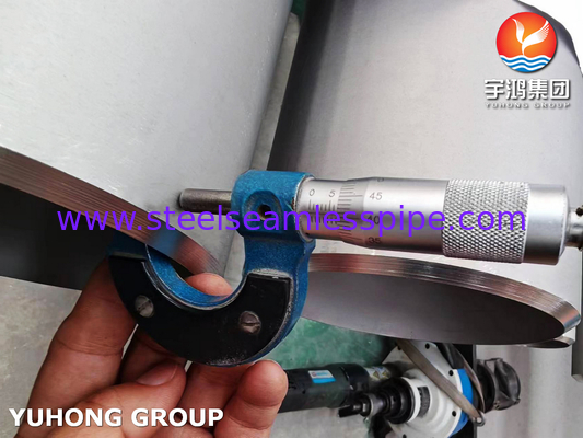 ASTM A790 / ASME SA790 S31803 pipa stainless steel dupleks