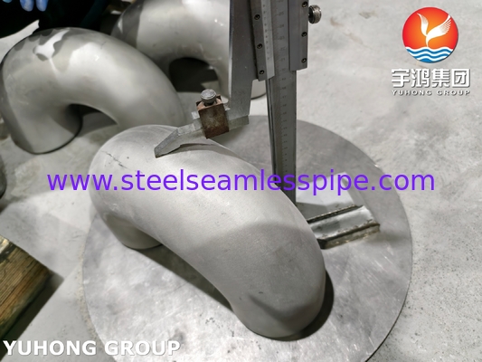 ASTM A403 / ASME SA403 WP321H Fitting stainless steel Seamless 180° Elbow B16.9