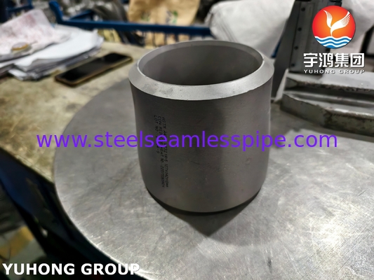 ASTM A403 WP321H Pengecil Konsentris Baja Rinsing ASME B16.9 Fitting Buttweld