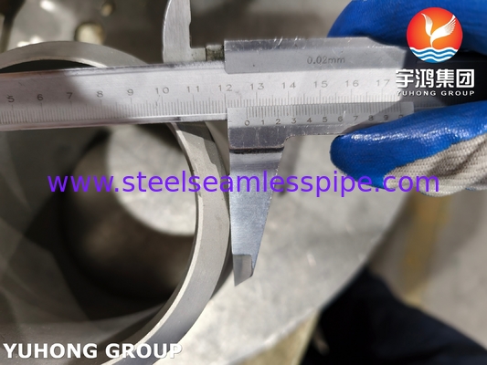 ASTM A403 WP321H Pengecil Konsentris Baja Rinsing ASME B16.9 Fitting Buttweld