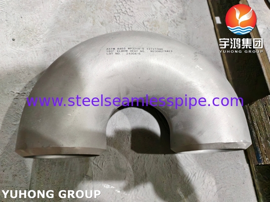 Stainless Steel Elbow A403 WP321H Untuk Sistem Pipa Suhu Tinggi