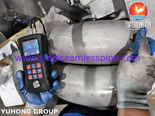 Stainless Steel Elbow A403 WP321H Untuk Sistem Pipa Suhu Tinggi