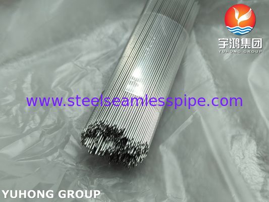 Tabung Jarum Intravena Tanam Baja Tahan Karat Kelas Medis SUS304, Ujung Potongan Belakang