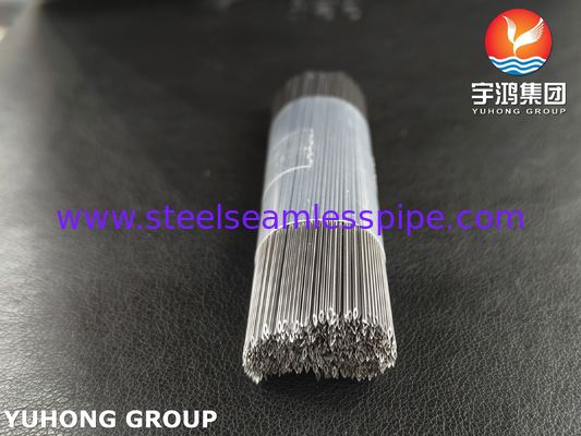 Tabung Jarum Intravena Tanam Baja Tahan Karat Kelas Medis SUS304, Ujung Potongan Belakang