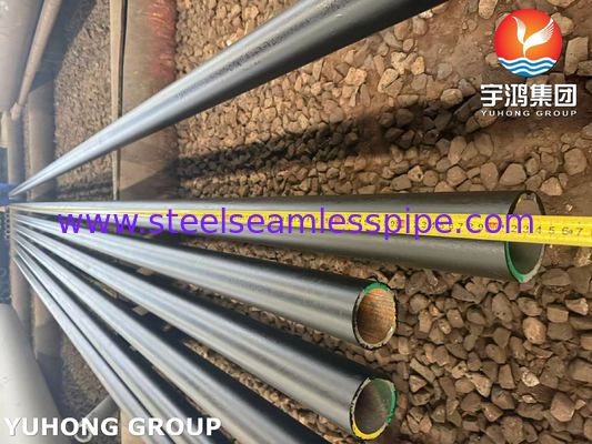 ASTM A335 P9 Baja Alloy Pipe Seamless SCH40 / SCH80 Untuk Layanan Suhu Tinggi