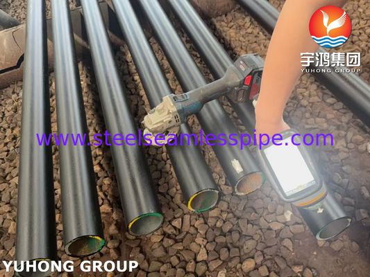 ASTM A335 P9 Baja Alloy Pipe Seamless SCH40 / SCH80 Untuk Layanan Suhu Tinggi