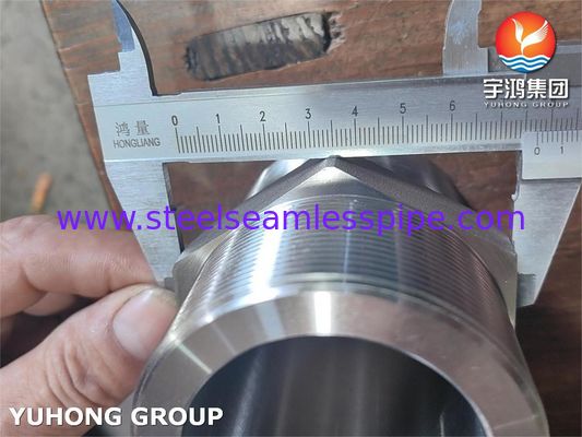 ASTM A182 F316L BSP Union Hex Nipple Pressure Forging