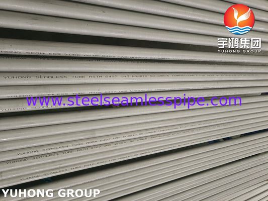 ASME SB407 UNS N08810 Nikel Iron Chromium Alloy Seamless Tube Untuk Peralatan Platform Minyak Gas Offshore