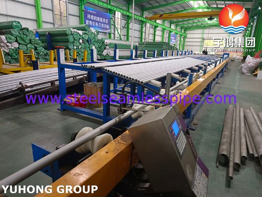 ASME SB407 UNS N08810 Nikel Iron Chromium Alloy Seamless Tube Untuk Peralatan Platform Minyak Gas Offshore