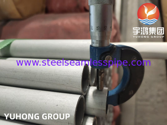Stainless Steel Duplex A790 S32205 tabung penukar panas untuk kondensor