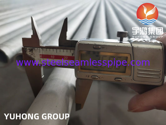 Stainless Steel Duplex A790 S32205 tabung penukar panas untuk kondensor