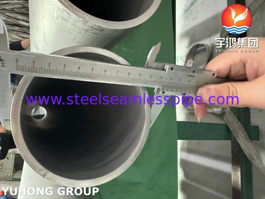 EN 10216-5 1.4462 X2CrNiMoN22-5-3 UNS32205 Tabung stainless steel tanpa jahitan untuk tujuan tekanan