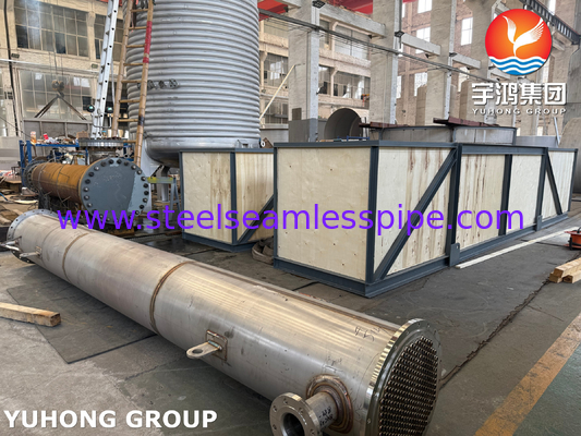 BV Diperiksa SA182 F11 GR.2 Tubesheet Shell And Tube Heat Exchanger Tipe TEMA R Untuk Transfer Panas Optimal