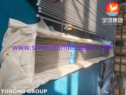 A268 TP410 Tabung tanpa jahitan Martensitic stainless steel, untuk pemanas ulang di pembangkit listrik tenaga panas