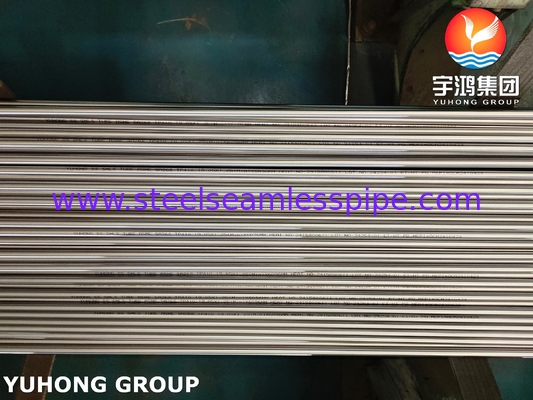 A268 TP410 Tabung tanpa jahitan Martensitic stainless steel, untuk pemanas ulang di pembangkit listrik tenaga panas