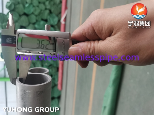 ASTM B407 ASME SB407 N08811 tabung baja paduan untuk suhu tinggi