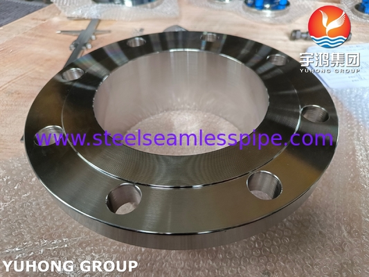 Flensa ASTM A182 F53 WNRF Kelas 150 Hingga 2500 Sambungan Pipa Tekanan Tinggi