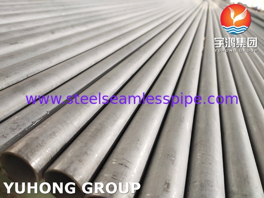 ASTM A789 UNS S31803 tabung stainless steel dupleks tanpa jahitan atau las