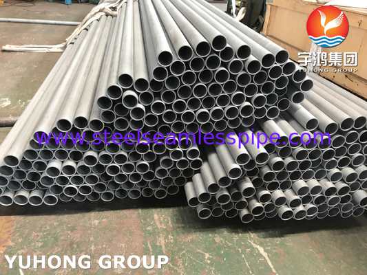 ASTM A268 TP430Ti Ferritic Martensitic Stainless Steel Seamless Tube Untuk Penukar Panas