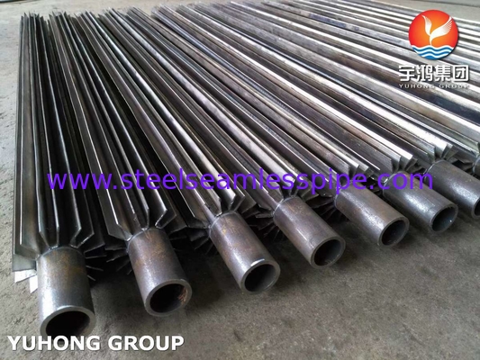 ASTM SA210 Gr A1 Longitudinal Fin Tube Dengan Carbon Steel Fin Untuk Exchanger Panas
