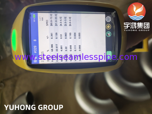 Duplex Steel ASTM A815 S32205 Return Bend Elbow Untuk Pembangkit Listrik Pipa