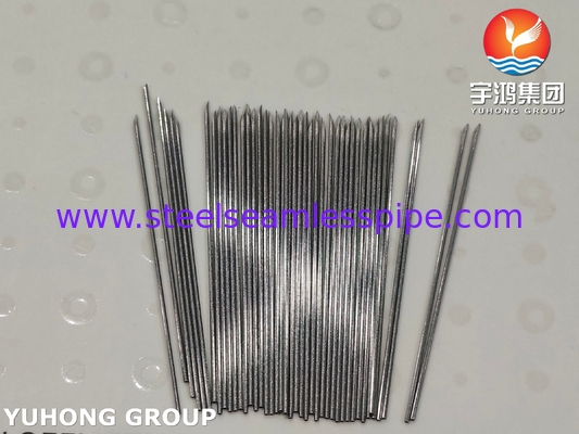 25G Stainless Steel Intravenous Needle Tube Untuk Injeksi Scalp Vein ISO7864 SUS304
