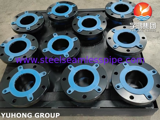 ASTM A182 F5 Stainless Steel Weld Neck Flange RF / FF untuk pembangkit listrik petrokimia