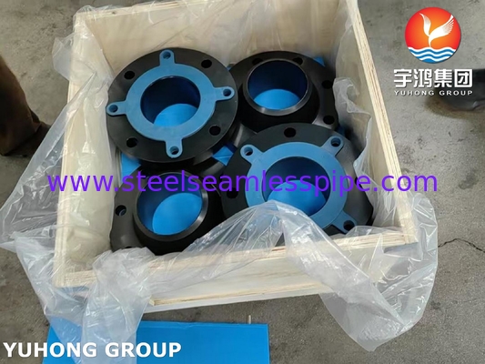 ASTM A182 F5 Stainless Steel Weld Neck Flange RF / FF untuk pembangkit listrik petrokimia