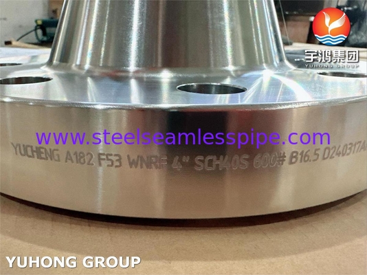 ASTM A182 F53 UNS S32750 WNRF Flanges ASME B16.5 Kelas 150-2500