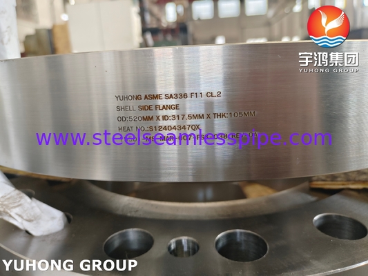 Baja Alloy Channel Cover Shell Side Flange SA336 F11 CL2