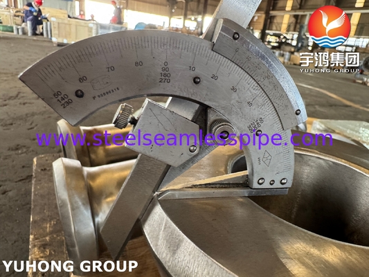 ASME SA182 Nozzle yang diperkuat sendiri untuk penukar panas API663