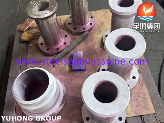 ASME SA182 Nozzle yang diperkuat sendiri untuk penukar panas API663