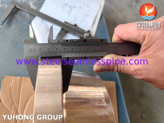 ASTM B283 C70620 Flange Perpaduan Tembaga Nikel untuk Industri Kimia