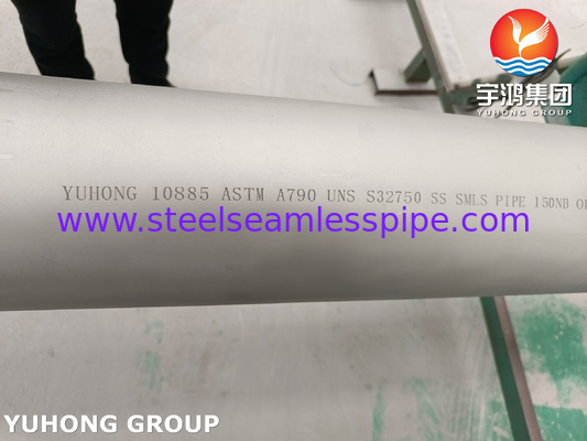 ASTM A790 UNS S37500 Super Duplex Stainless Steel Seamless Pipe