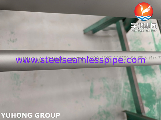 ASTM A790 UNS S37500 Super Duplex Stainless Steel Seamless Pipe