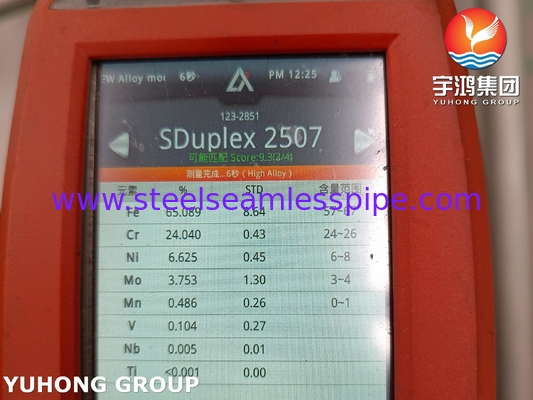 ASTM A790 UNS S37500 Super Duplex Stainless Steel Seamless Pipe