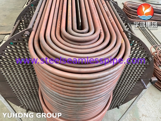 TEMA Class R Exchanger: Kabel Karbon Steel Seamless Tubes Bundle, 1,5 × Hydrotest per ASME Sec VIII
